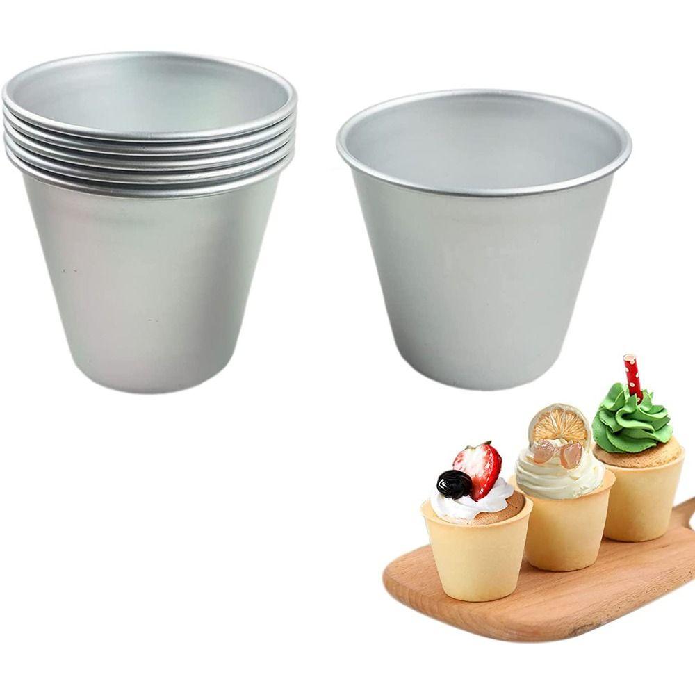 Bakeware Tumblers Aluminum Zinc Zinc Alloy Round Non-Stick Egg Tart Mold Baking Tool Muffin Cup Pudding Mould S
Bakeware Tumblers Aluminum Zinc Zinc Alloy Round Non-Stick Egg Tart Mold Baking Tool Muffin Cup Pudding Mould S