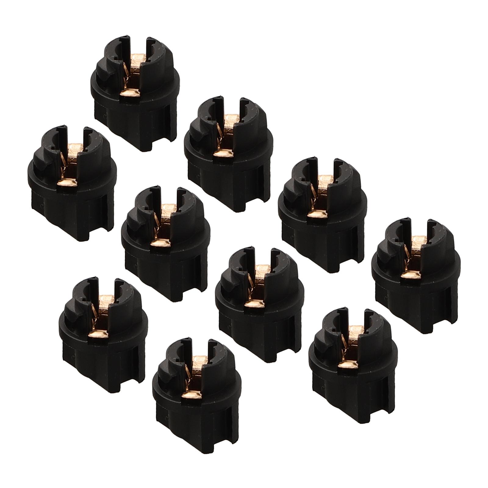 Brand New High Quality Bulb Holders Light Holder 10pcs T5 Black Car Dashboard For T5 Interior Light Instrument China Mainland
Brand New High Quality Bulb Holders Light Holder 10pcs T5 Black Car Dashboard For T5 Interior Light Instrument China Mainland