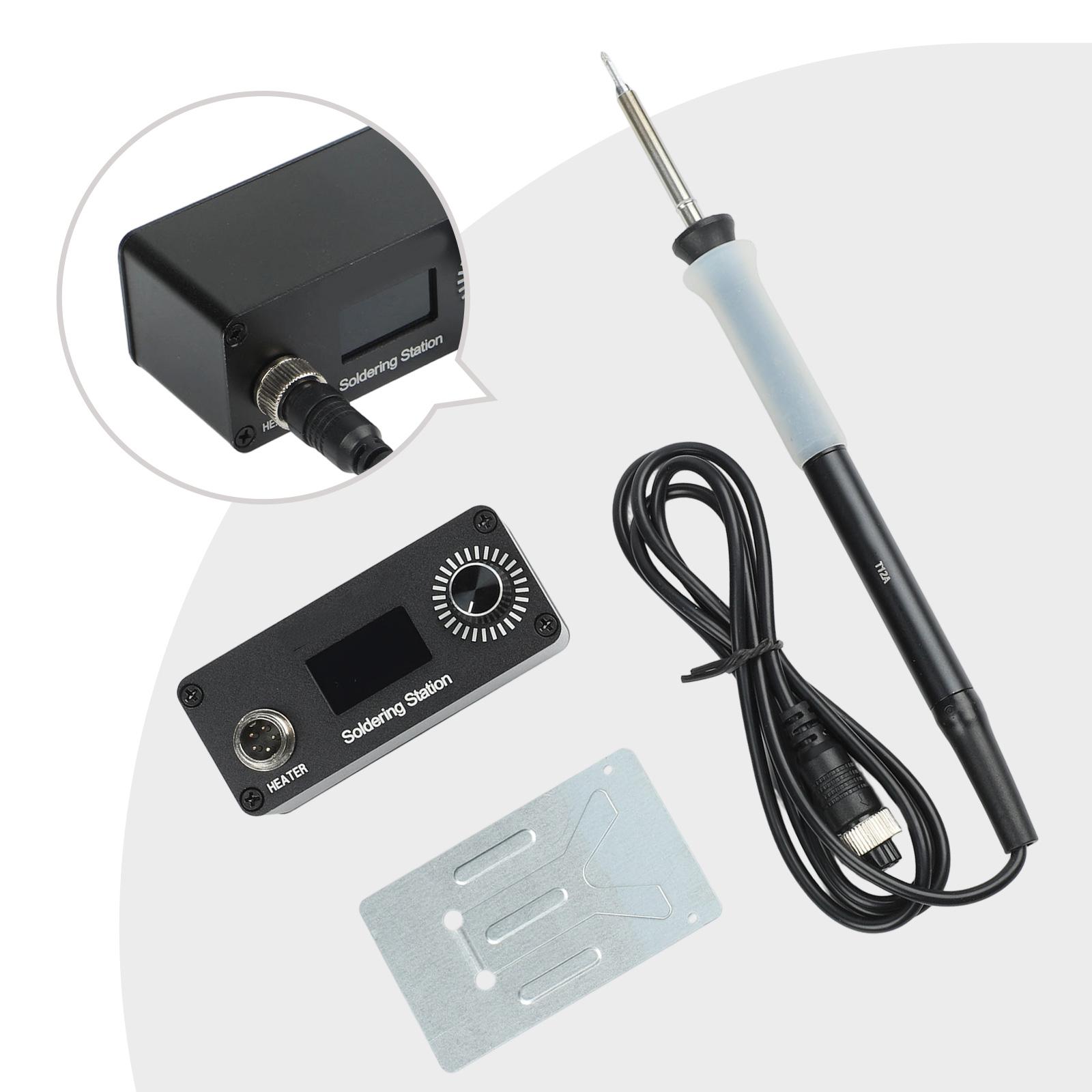 T12 Soldering Station 72W Power Digital Display Adjustable Temperature Range 200 to 430 Celsius No Power Supply China Mainland
T12 Soldering Station 72W Power Digital Display Adjustable Temperature Range 200 to 430 Celsius No Power Supply China Mainland
