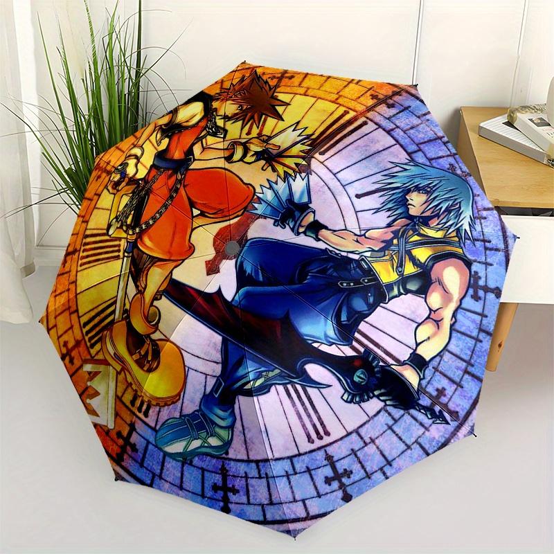 Kingdom Hearts, Sora vs. Riku-themed, Eight-ribbed, Self-folding Umbrella Is Suitable for Everyday Outdoor Use and Is An Ideal Gift for Frie
Kingdom Hearts, Sora vs. Riku-themed, Eight-ribbed, Self-folding Umbrella Is Suitable for Everyday Outdoor Use and Is An Ideal Gift for Frie