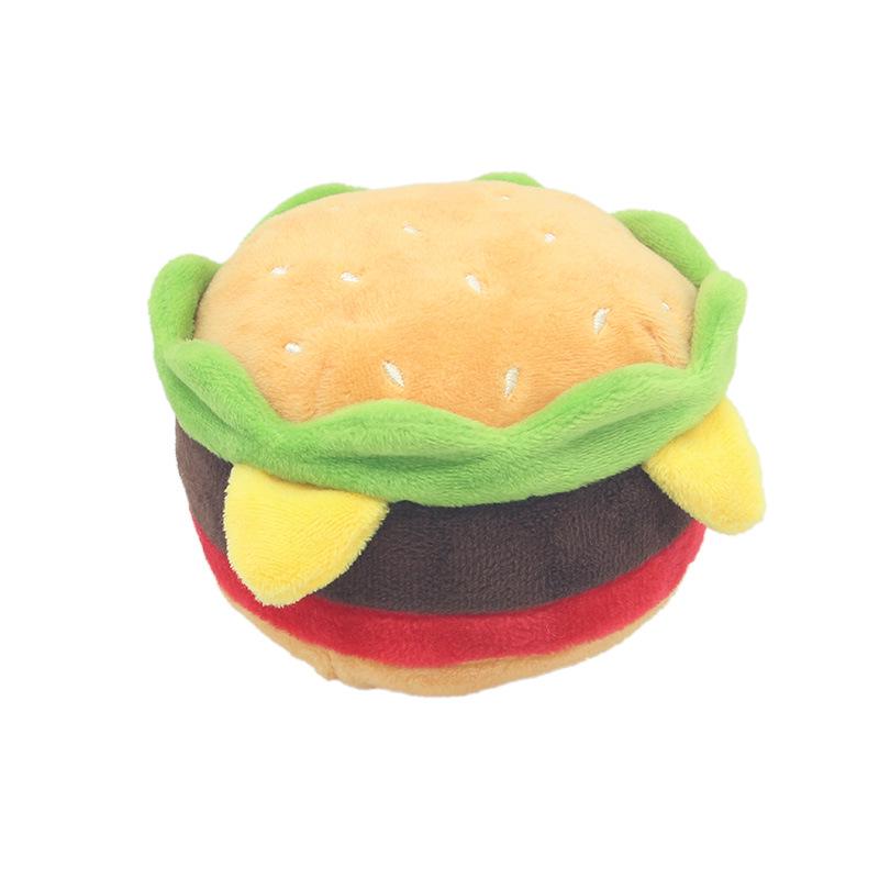 Cross-Border Pet Plush Toy Set: Hamburger, Fries, Milkshake with Sound & Crinkle Features
Cross-Border Pet Plush Toy Set: Hamburger, Fries, Milkshake with Sound & Crinkle Features