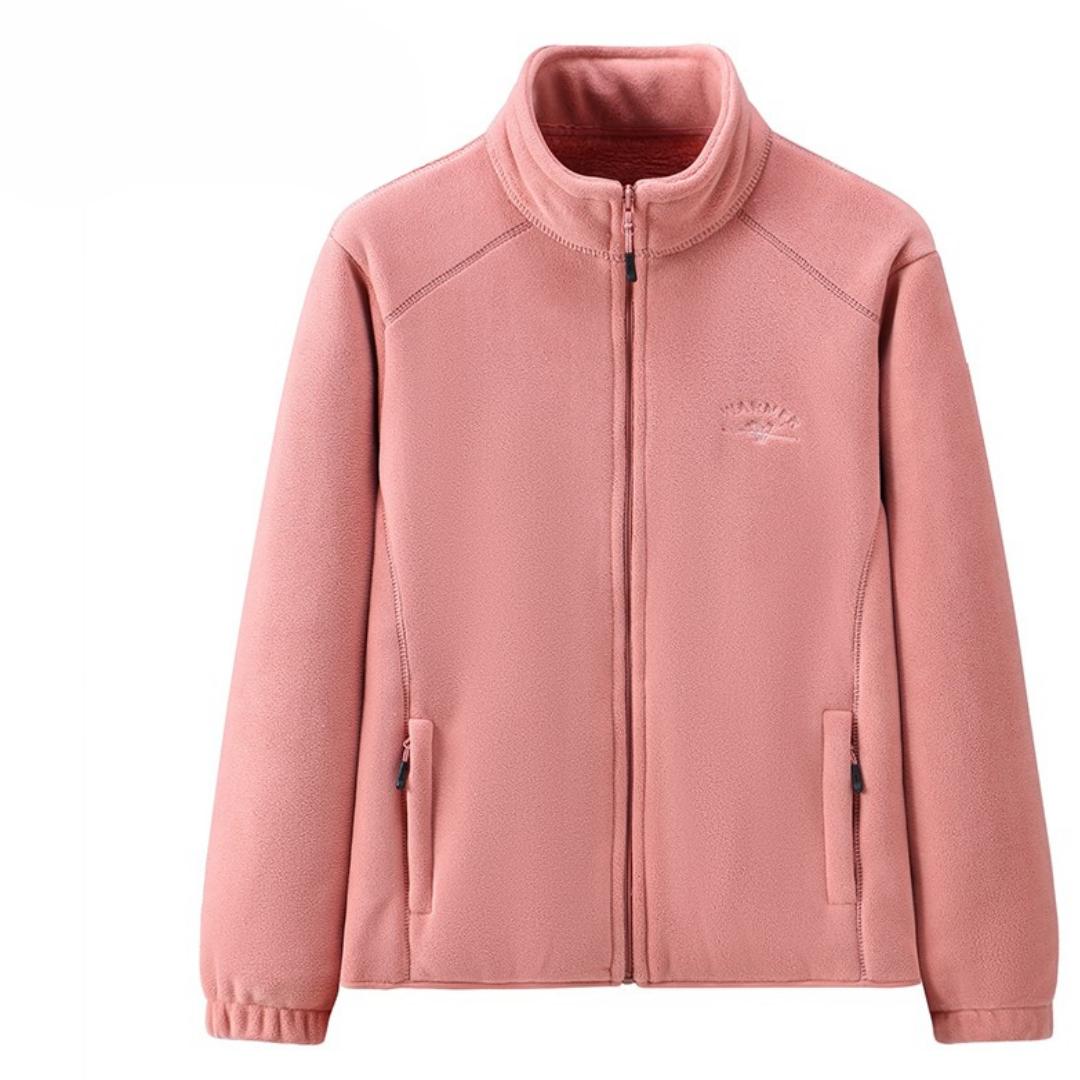 Women s Ultra-thick Fleece Jacket Autumn and Winter Jacket Plus Velvet Thickened Stand-up Collar Cardigan Sweater S персиковий
Women s Ultra-thick Fleece Jacket Autumn and Winter Jacket Plus Velvet Thickened Stand-up Collar Cardigan Sweater S персиковий