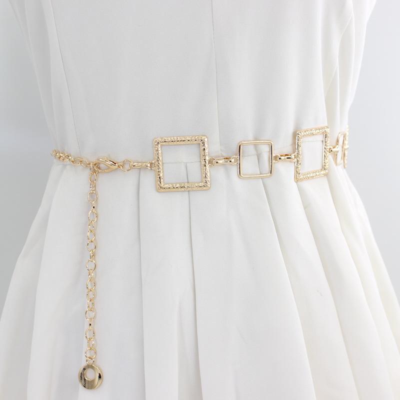 Square Belt Women S Dress Shirt Suit Decoration Waist Hook Metal Waist Chain Women срібний
Square Belt Women S Dress Shirt Suit Decoration Waist Hook Metal Waist Chain Women срібний