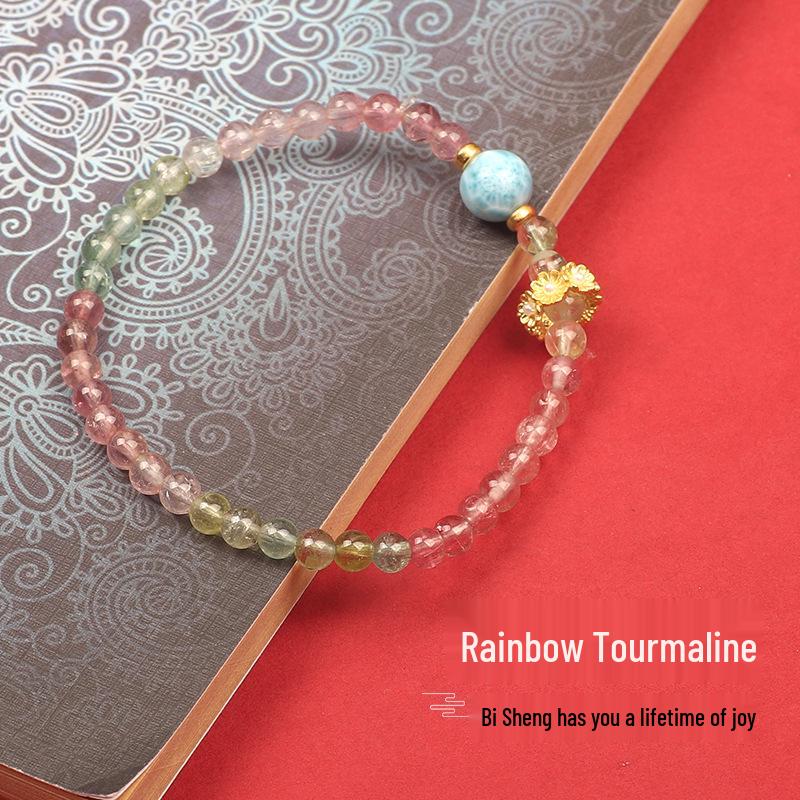 Women s Creative Style Candy Color Brazilian Tourmaline Bracelet - Natural Gemstone Bracelet Gift
Women s Creative Style Candy Color Brazilian Tourmaline Bracelet - Natural Gemstone Bracelet Gift