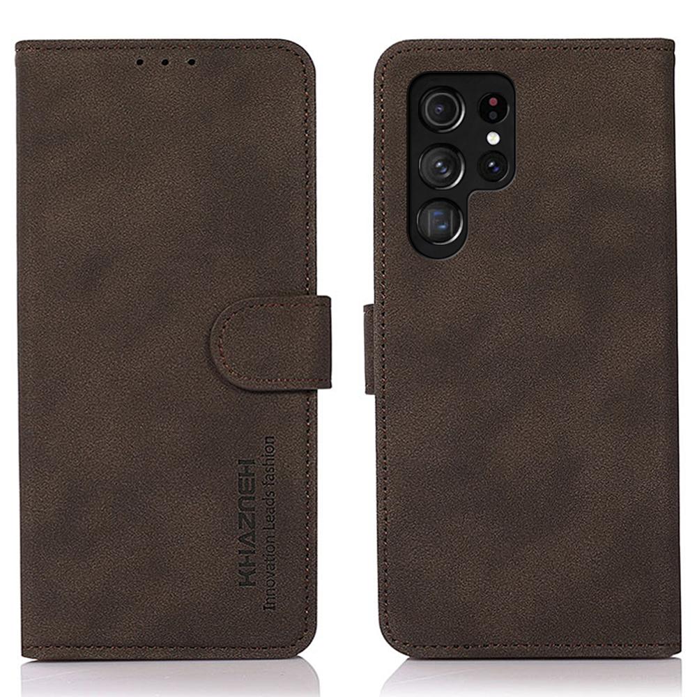 KHAZNEH For Samsung Galaxy S25 Ultra Stand Case PU Leather Wallet Phone Cover Brown
KHAZNEH For Samsung Galaxy S25 Ultra Stand Case PU Leather Wallet Phone Cover Brown