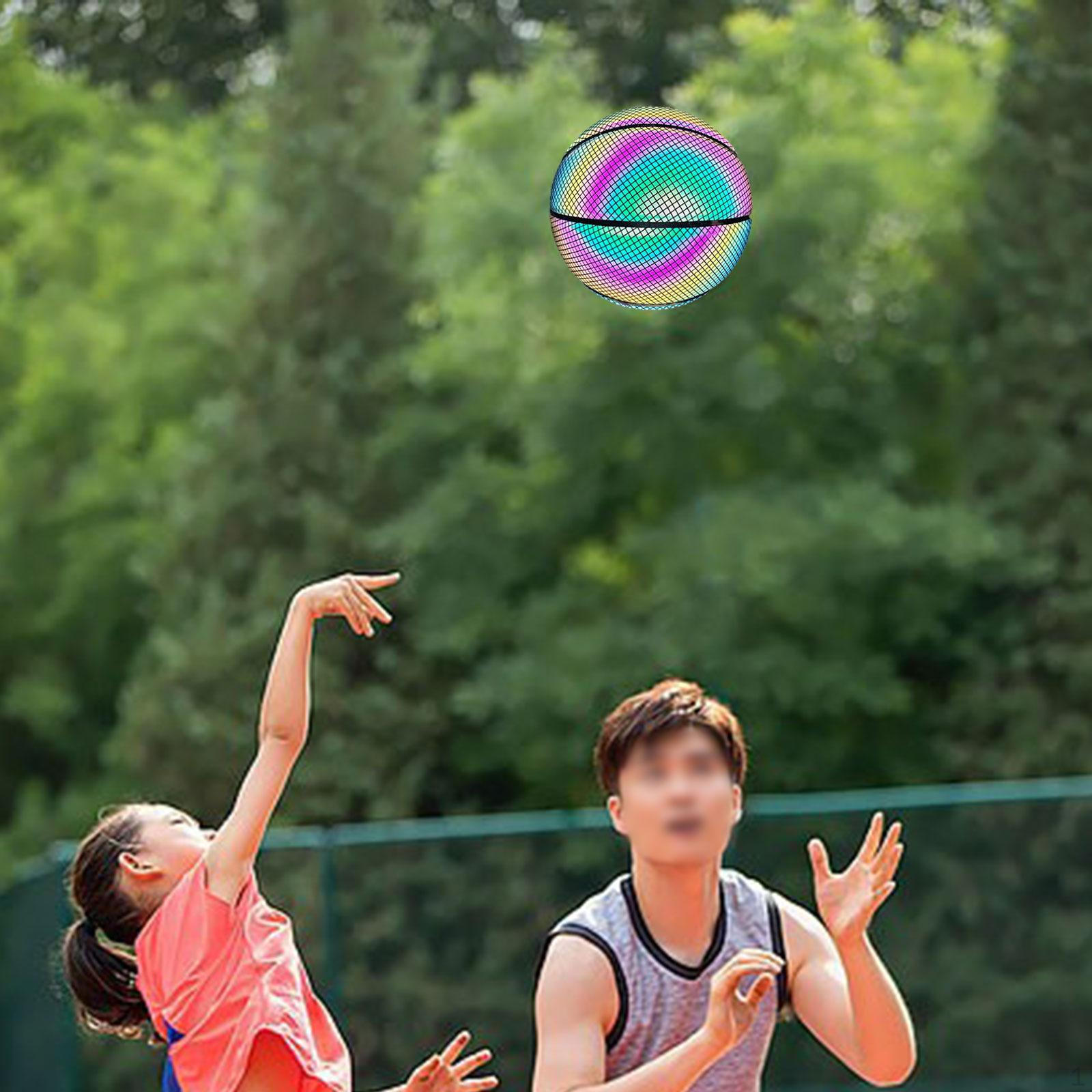 Светящийся баскетбольный мяч со светоотражающим эффектом, тренировочный светящийся в темноте, размер 7, официальный ночной клуб для профессионалов
Светящийся баскетбольный мяч со светоотражающим эффектом, тренировочный светящийся в темноте, размер 7, официальный ночной клуб для профессионалов