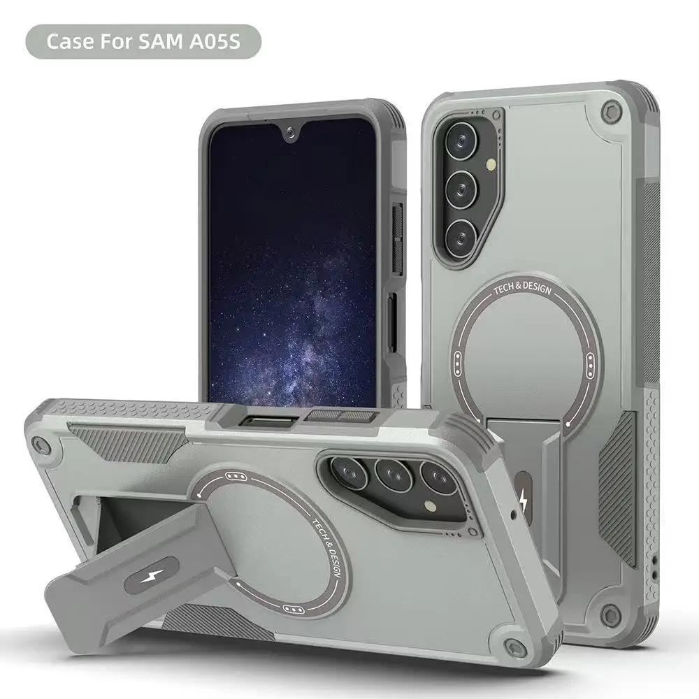 Armor Magnetic Case for Samsung Galaxy S25 Ultra Plus A56 A36 A26 A06 A05S A15 A14 Magsafe Wireless Charge With Kickstand Cover For S25
Armor Magnetic Case for Samsung Galaxy S25 Ultra Plus A56 A36 A26 A06 A05S A15 A14 Magsafe Wireless Charge With Kickstand Cover For S25