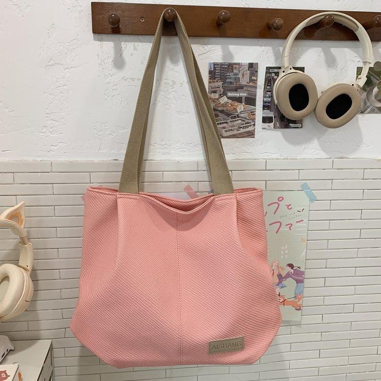 Simple College Students Commuting Tote Bag Large Capacity Women s Fashionable Korean Shoulder 36x16x29 рожевий
Simple College Students Commuting Tote Bag Large Capacity Women s Fashionable Korean Shoulder 36x16x29 рожевий