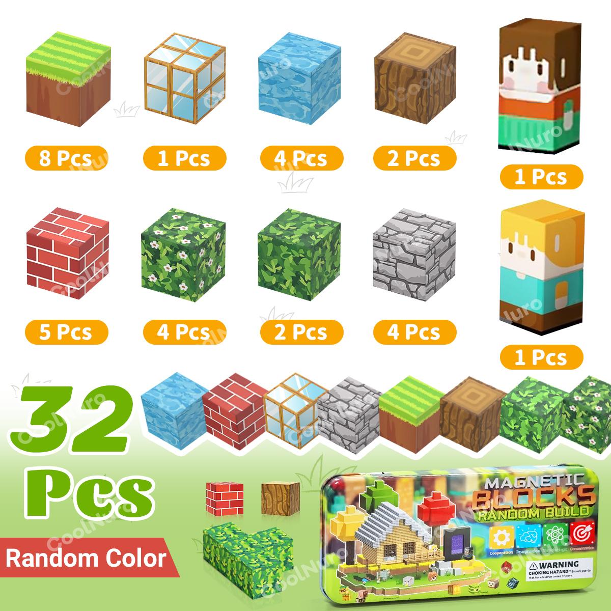 32PCS Magnetic Building Blocks Primeval Forest Set for Age 3+ DIY Model Children STEM Educational Sensory Toy With Iron Box
32PCS Magnetic Building Blocks Primeval Forest Set for Age 3+ DIY Model Children STEM Educational Sensory Toy With Iron Box