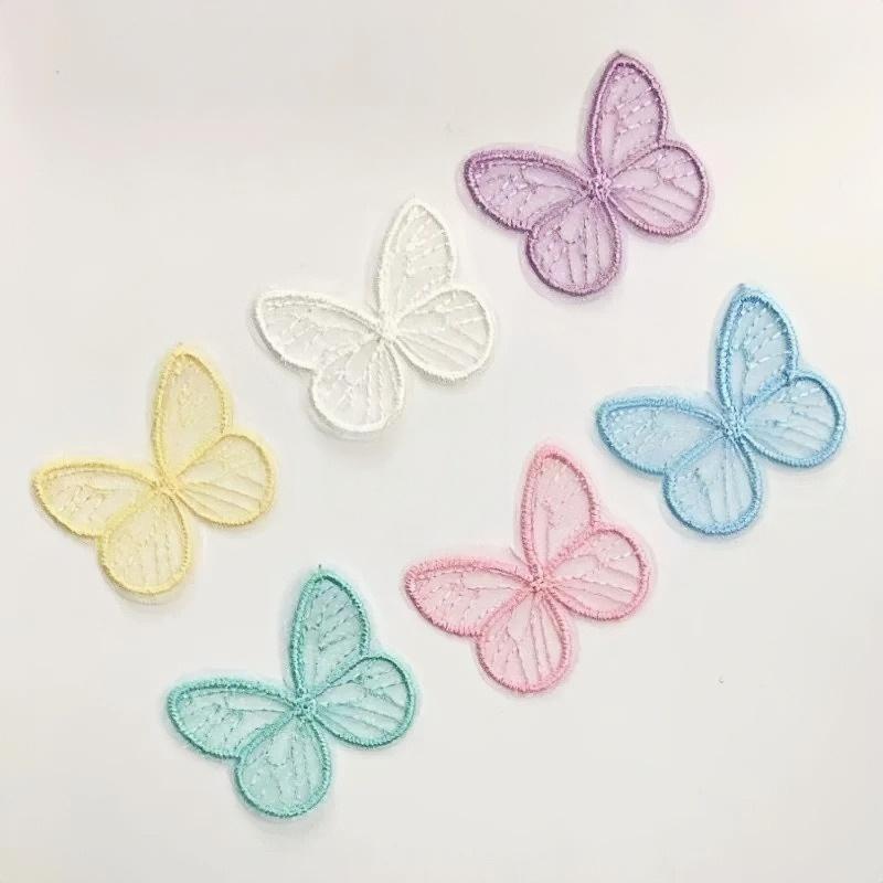 10/20PCS 4.5*3.5cm Embroidered Mesh Butterfly Cloth Patches Appliques for Clothes Sewing Supplies DIY Hair Clip Accessories 10PCS
10/20PCS 4.5*3.5cm Embroidered Mesh Butterfly Cloth Patches Appliques for Clothes Sewing Supplies DIY Hair Clip Accessories 10PCS