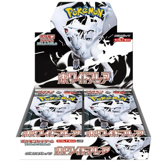 Бустерный бокс Pokémon White Flare – Запечатанный / Совершенно новый / Японская версия
Бустерный бокс Pokémon White Flare – Запечатанный / Совершенно новый / Японская версия