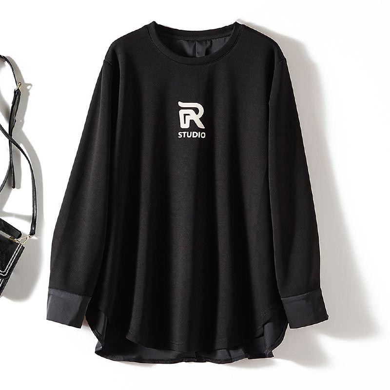 Thousand Yuan Big Product Tops! Neutral Lazy Women s Double-Piece Fabric round-Neck Long Oval Swing Sweatshirt Fall Winter Coat Black XL
Thousand Yuan Big Product Tops! Neutral Lazy Women s Double-Piece Fabric round-Neck Long Oval Swing Sweatshirt Fall Winter Coat Black XL