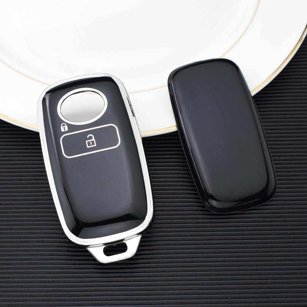 2 кнопки ТПУ чехол для ключа-пульта для Toyota Yaris Ativ Raize Veloz Avanza Rush Perodua Daihatsu Малайзия Аксессуары чёрный
2 кнопки ТПУ чехол для ключа-пульта для Toyota Yaris Ativ Raize Veloz Avanza Rush Perodua Daihatsu Малайзия Аксессуары чёрный