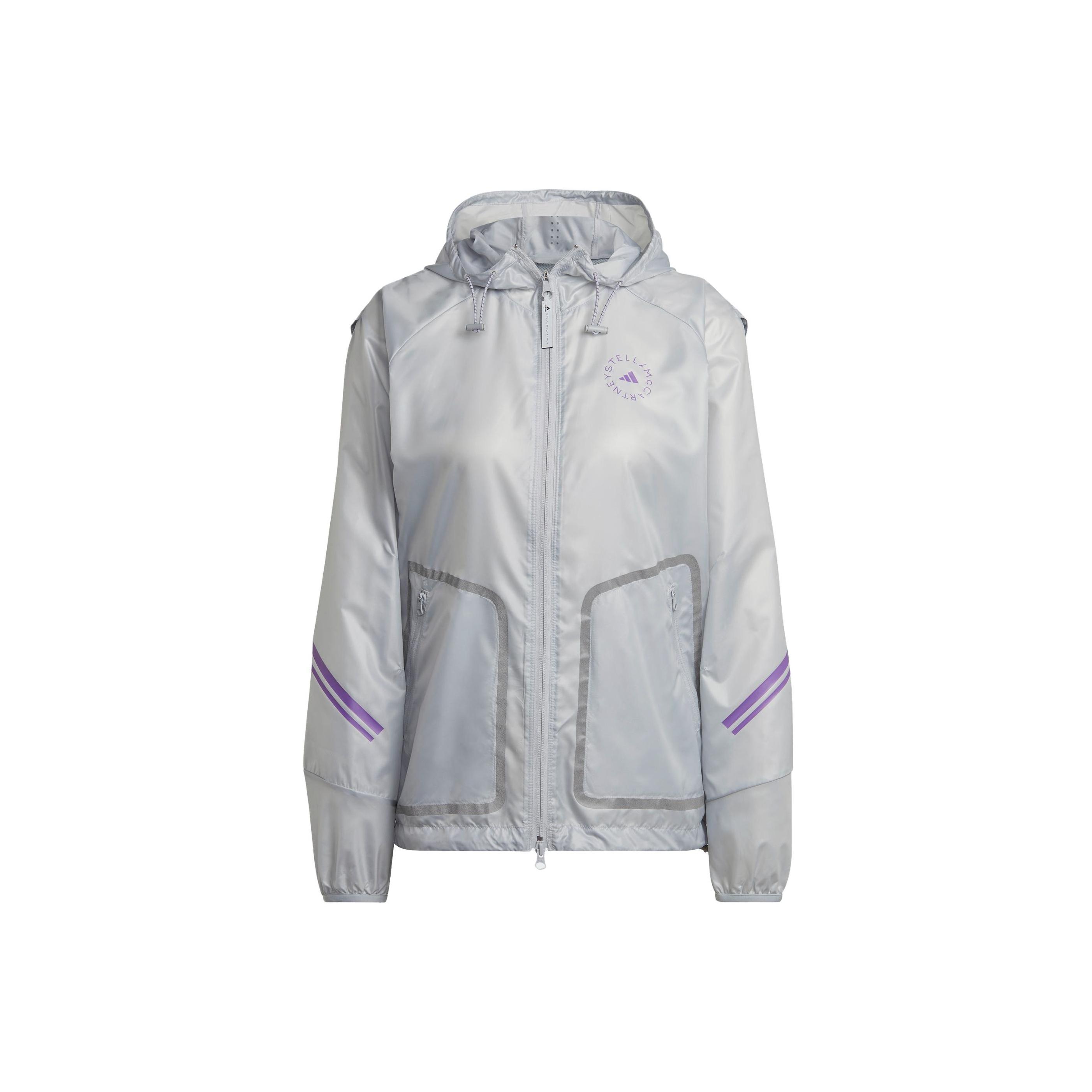 Adidas X Stella McCartney Collaboration Letter Logo Printed Hooded Zip Jacket Women Jacket Light-Cyan-Gray HG6866 M
Adidas X Stella McCartney Collaboration Letter Logo Printed Hooded Zip Jacket Women Jacket Light-Cyan-Gray HG6866 M