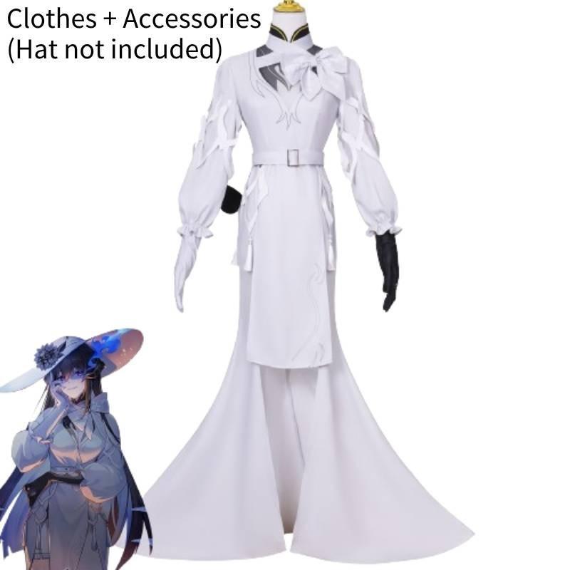 Костюмы для косплея Хонкай: Звездный рейл Констанс Модные аниме костюмы игрового персонажа No hat,XS
Костюмы для косплея Хонкай: Звездный рейл Констанс Модные аниме костюмы игрового персонажа No hat,XS