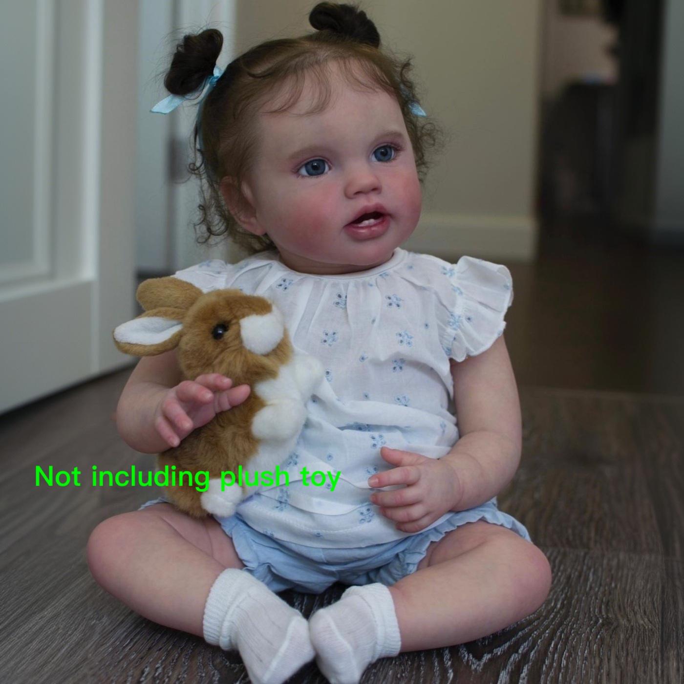 BZDOLL 60 см Кукла Реборн с 3D-раскрашенной кожей, 24 дюйма, как настоящая принцесса, игрушка для сна для малышки, мягкое виниловое тканевое тело, художественный подарок для детей на день рождения cloth body doll
BZDOLL 60 см Кукла Реборн с 3D-раскрашенной кожей, 24 дюйма, как настоящая принцесса, игрушка для сна для малышки, мягкое виниловое тканевое тело, художественный подарок для детей на день рождения cloth body doll