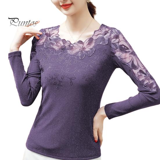 Жіночі топи з круглим вирізом і довгими рукавами, мереживні пуловери з вишивкою, однотонні одноколірні приталені блузки, щоденний одяг 3XL фіолетовий
Жіночі топи з круглим вирізом і довгими рукавами, мереживні пуловери з вишивкою, однотонні одноколірні приталені блузки, щоденний одяг 3XL фіолетовий