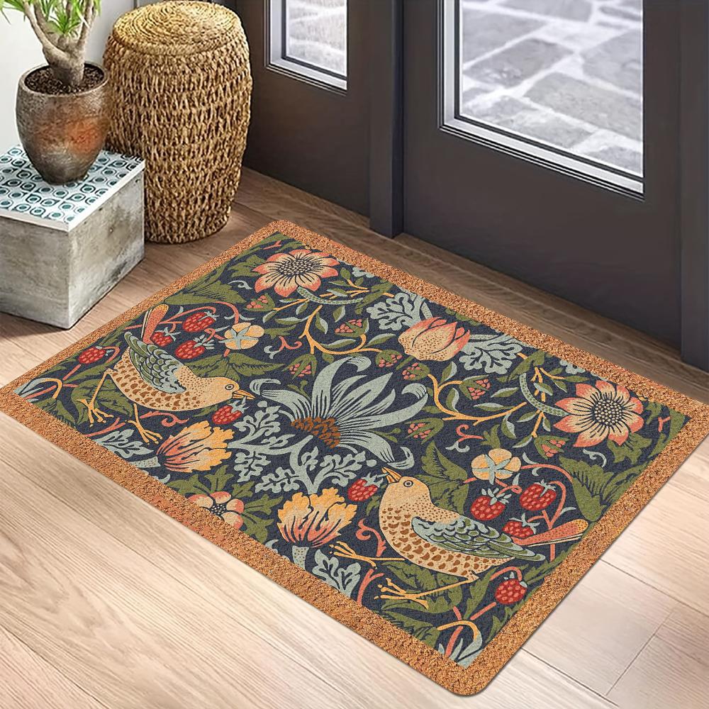 Retro Flowers Print Welcome Doormat Machine Washable Carpet for Living Room Bedroom Kitchen and Laundry Rug Floor Mat 40x60CM
Retro Flowers Print Welcome Doormat Machine Washable Carpet for Living Room Bedroom Kitchen and Laundry Rug Floor Mat 40x60CM