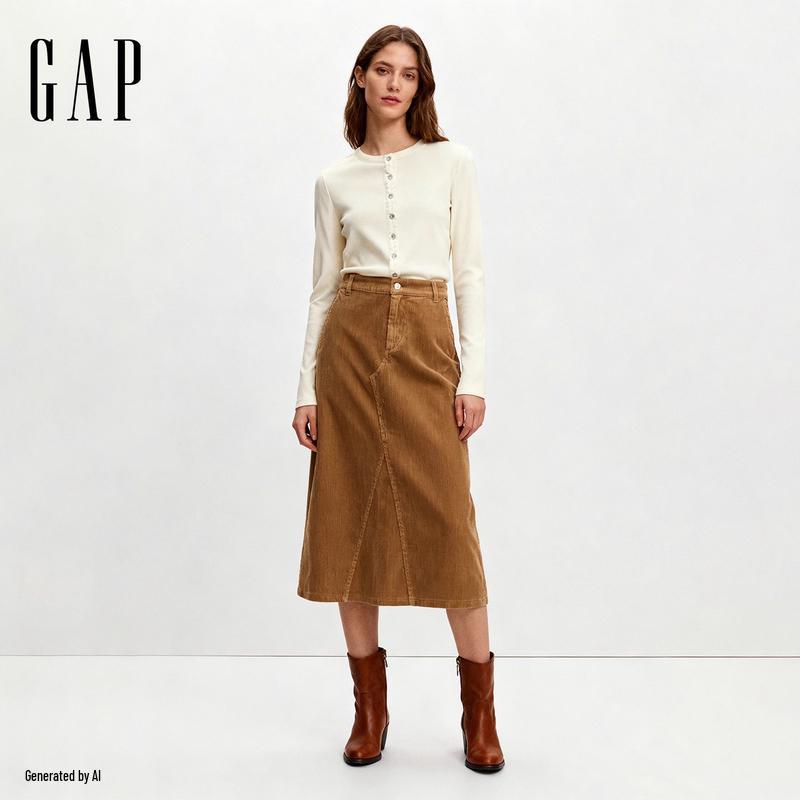 Gap Women s Retro Corduroy A-Line Midi Skirt S
Gap Women s Retro Corduroy A-Line Midi Skirt S