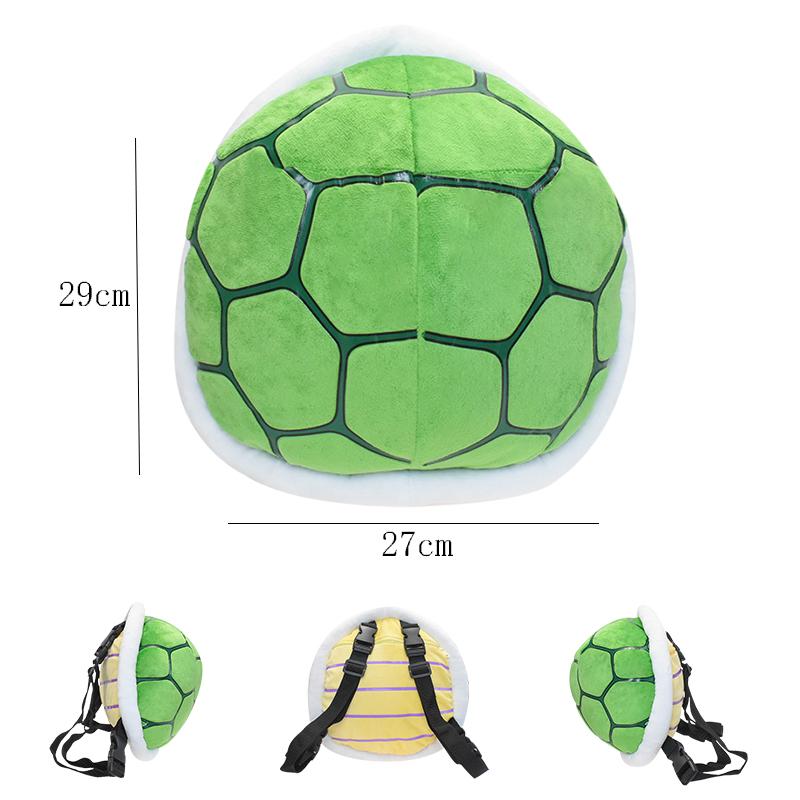 2 в 1 рюкзак Mario Bros Turtle Shell, рюкзак для косплея Koopa, школьная сумка Troopa, мягкая плюшевая игрушка из мультфильма, съемный ремешок
2 в 1 рюкзак Mario Bros Turtle Shell, рюкзак для косплея Koopa, школьная сумка Troopa, мягкая плюшевая игрушка из мультфильма, съемный ремешок