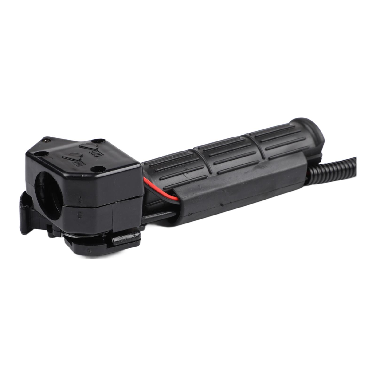 Throttle Handle Switch Kit for Garden Brush Cutters Backpack Mowers and High Reach Trimming Tools with 22.5cm Corrugated Tube China Mainland
Throttle Handle Switch Kit for Garden Brush Cutters Backpack Mowers and High Reach Trimming Tools with 22.5cm Corrugated Tube China Mainland