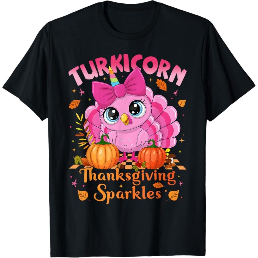 Cute Unicorn Turkey Turkicorn Girl Kids Funny Thanksgiving T-Shirt XXXXXL чорний
Cute Unicorn Turkey Turkicorn Girl Kids Funny Thanksgiving T-Shirt XXXXXL чорний
