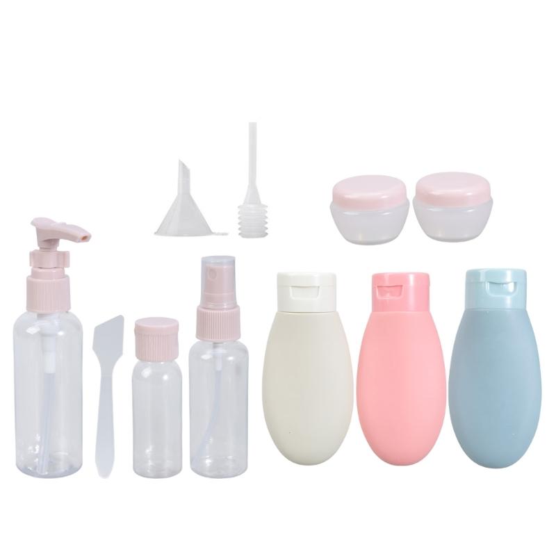 Travel Refillable Bottle Set Spray Lotion Shampoo Shower Gel Tube Bottling Cosmetic Empty Liquid Container Portable Tool
Travel Refillable Bottle Set Spray Lotion Shampoo Shower Gel Tube Bottling Cosmetic Empty Liquid Container Portable Tool