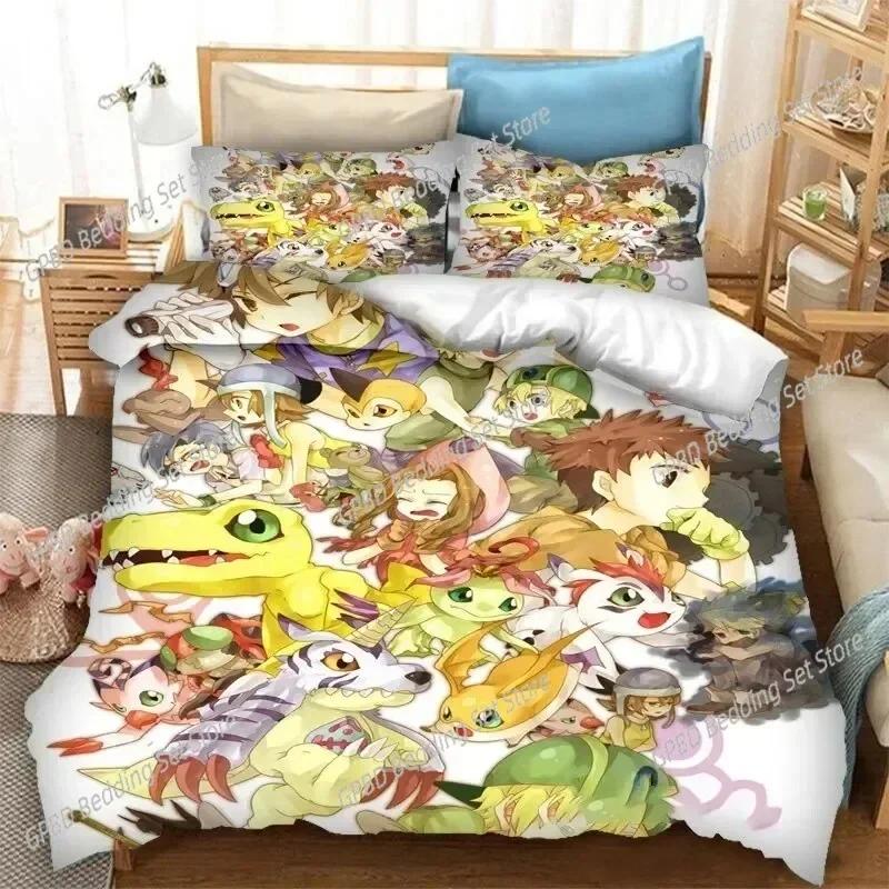 Anime Digimon Adventure Beding Set 3D Printed Suitable for Bedrom Soft durable Quality Duvet Cover Set With Pilowcases Children Kids Home Textile 135*200cm Eu-Single
Anime Digimon Adventure Beding Set 3D Printed Suitable for Bedrom Soft durable Quality Duvet Cover Set With Pilowcases Children Kids Home Textile 135*200cm Eu-Single