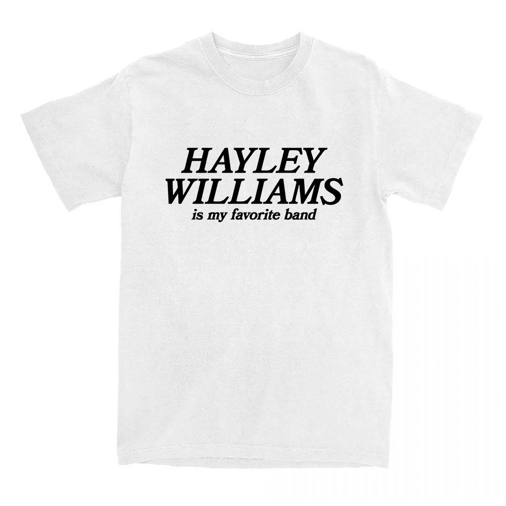 Unisex Streetwear Print Clothing My Favorite Band Tee HAYLEY WILLIAMS Fashion Loose T-shirt Short Sleeve Female Cotton Tshirts 5XL різнокольоровий
Unisex Streetwear Print Clothing My Favorite Band Tee HAYLEY WILLIAMS Fashion Loose T-shirt Short Sleeve Female Cotton Tshirts 5XL різнокольоровий