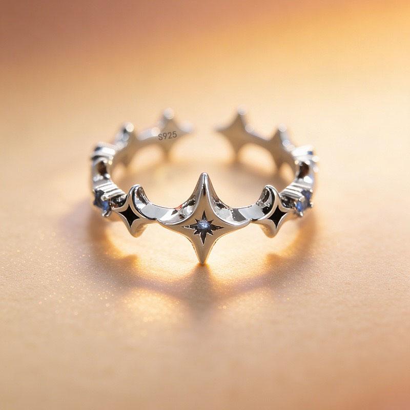 BF CLUB 925 Sterling Rings for Women Simple Geometric Handmade Irregular Retro Vintage Star Shape Ring Allergy For Birthday Gift resizable
BF CLUB 925 Sterling Rings for Women Simple Geometric Handmade Irregular Retro Vintage Star Shape Ring Allergy For Birthday Gift resizable