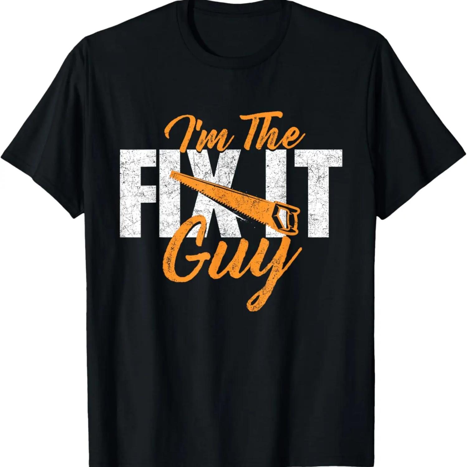 I m The Fix It Guy - Repair Worker Handyman Tinkerer Labor T-Shirt S чёрный
I m The Fix It Guy - Repair Worker Handyman Tinkerer Labor T-Shirt S чёрный