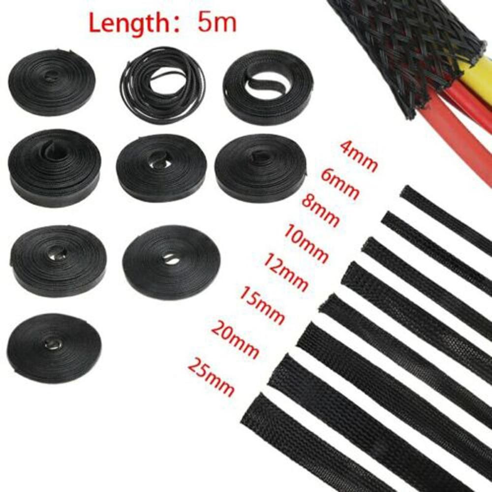 4/6/8/10/12/15/18/20/25mm Gland Tight Expandable Braid Sleeving Protection Cable Insulation Wire 25MM(1M) чорний
4/6/8/10/12/15/18/20/25mm Gland Tight Expandable Braid Sleeving Protection Cable Insulation Wire 25MM(1M) чорний
