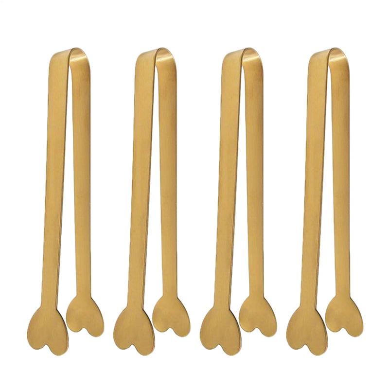 Serving Tongs Stainless Steel Non Stick Sugar Cubes Tongs Creative Heart-Shaped Design Smooth Locking Kitchen Supplies Food United States
Serving Tongs Stainless Steel Non Stick Sugar Cubes Tongs Creative Heart-Shaped Design Smooth Locking Kitchen Supplies Food United States