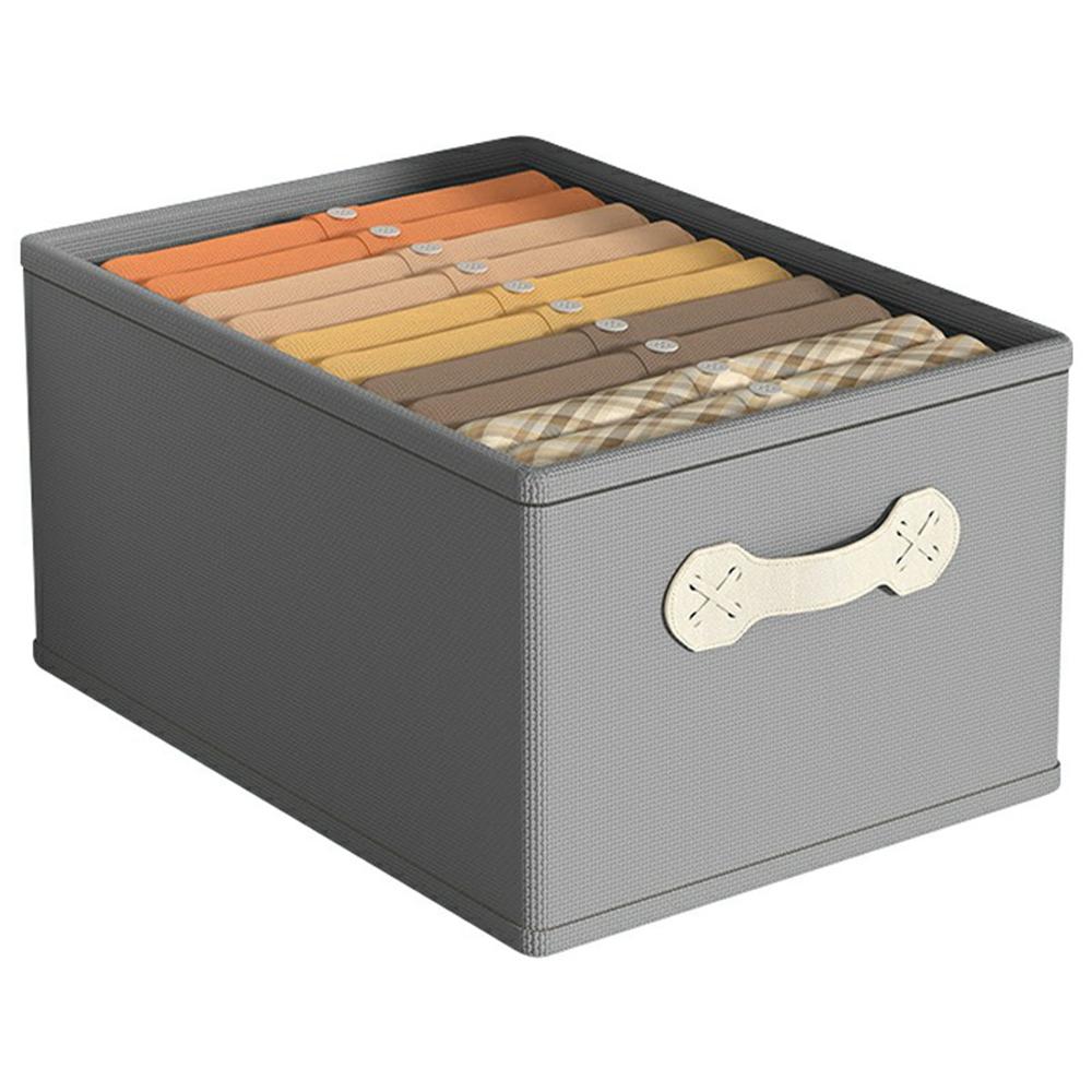 47x28x22cm Large Capacity Cotton Linen Storage Box Drawer Style Clothes Organizer B
47x28x22cm Large Capacity Cotton Linen Storage Box Drawer Style Clothes Organizer B