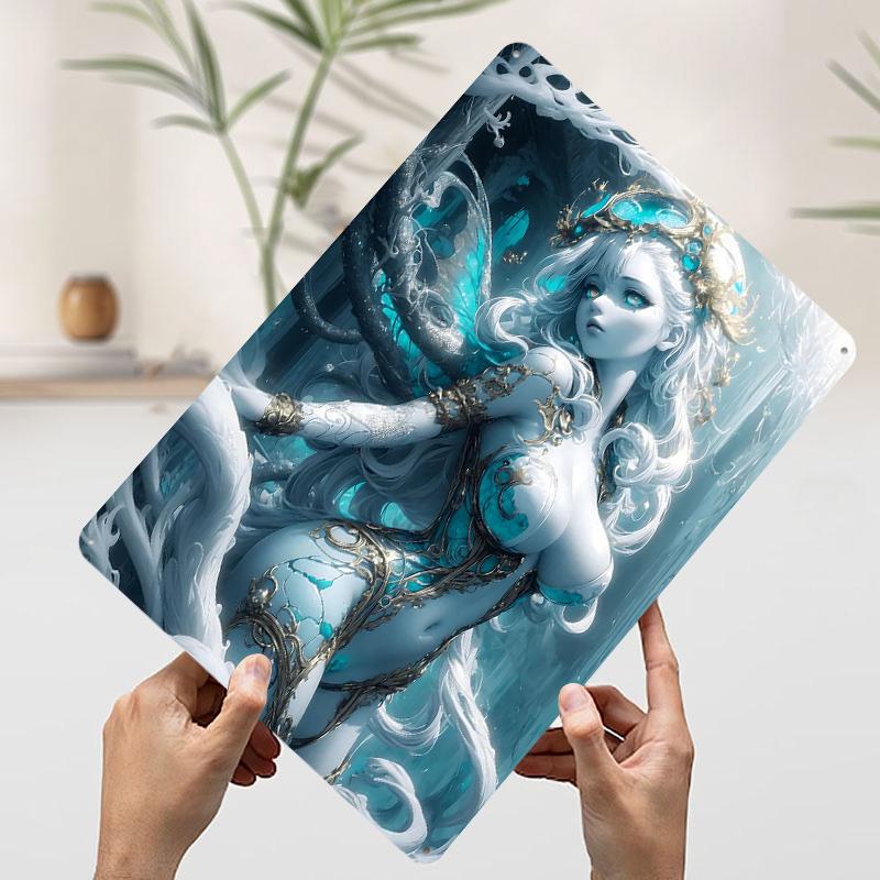 Silver Golden Anime Girl Tinplate Poster Customized Wall Art Vintage Retro Metal Signs for Bathroom Decor Aesthetic Decoration 20x30cm(7.8x11.8inch)
Silver Golden Anime Girl Tinplate Poster Customized Wall Art Vintage Retro Metal Signs for Bathroom Decor Aesthetic Decoration 20x30cm(7.8x11.8inch)