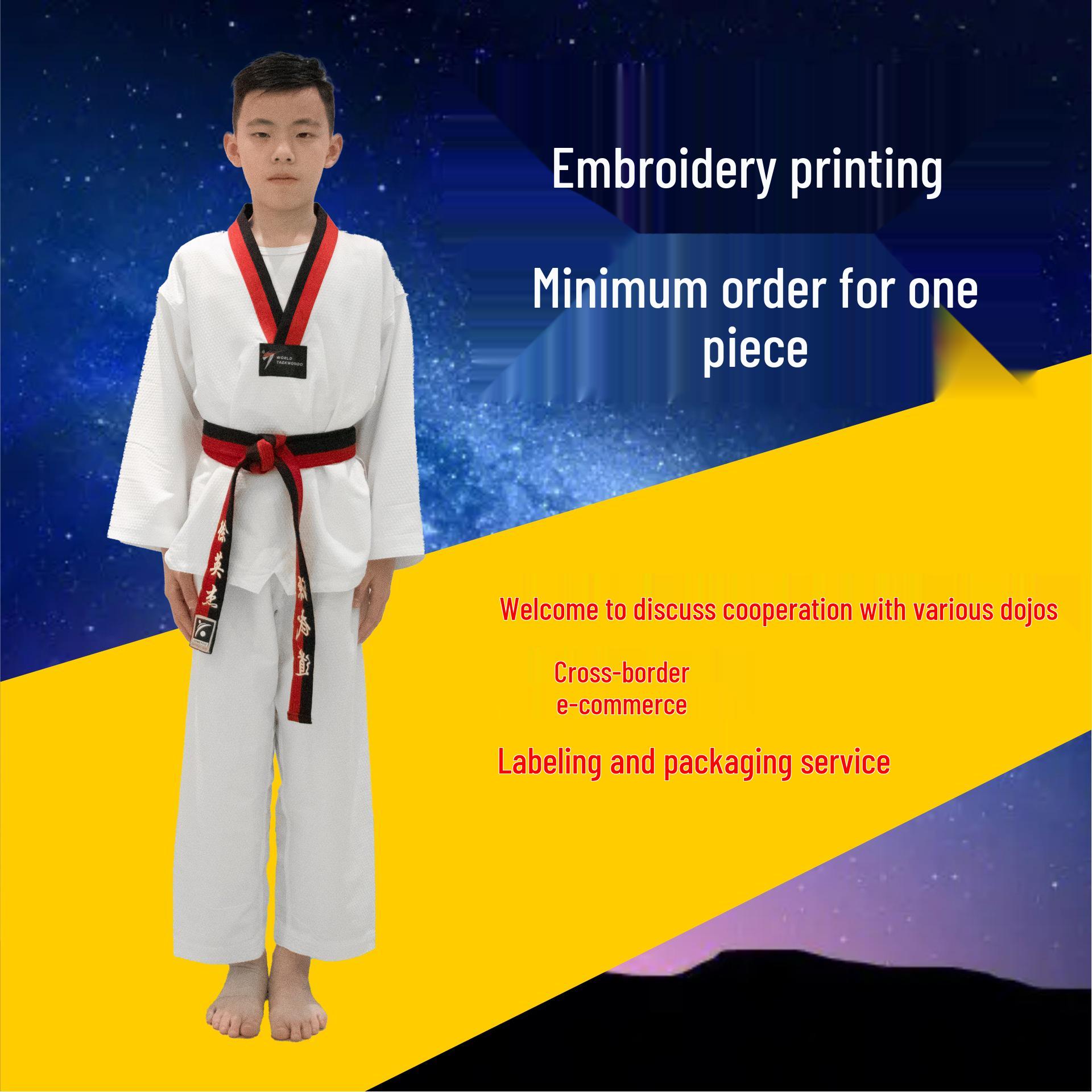 Children s Taekwondo & Karate Uniform - Beginner Long/Short Sleeve Dobok for Professional Training 110
Children s Taekwondo & Karate Uniform - Beginner Long/Short Sleeve Dobok for Professional Training 110