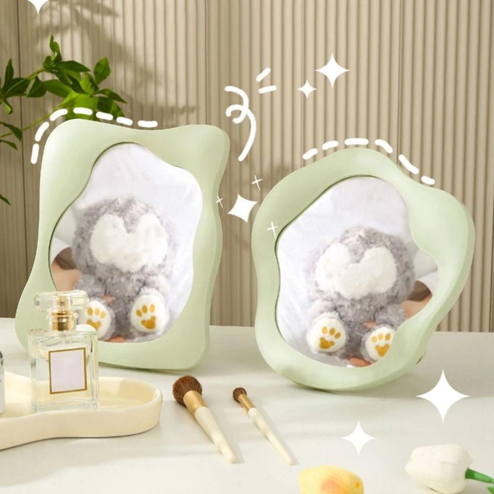Hd Mirror Irregular Makeup Mirrors Irregular Cosmetic Mirror Creative Vanity Mirror Dormitory Yellow-Square
Hd Mirror Irregular Makeup Mirrors Irregular Cosmetic Mirror Creative Vanity Mirror Dormitory Yellow-Square