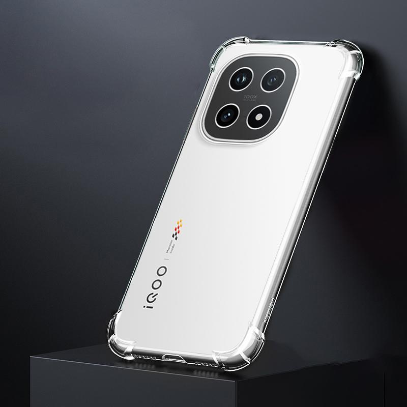 Airbag Shockproof Silicone Phone Case for vivo iQOO 15 5G Transparent Soft Lens Protective Back Covers Anti Knock Simple Housing vivo iQOO 15 чистий
Airbag Shockproof Silicone Phone Case for vivo iQOO 15 5G Transparent Soft Lens Protective Back Covers Anti Knock Simple Housing vivo iQOO 15 чистий