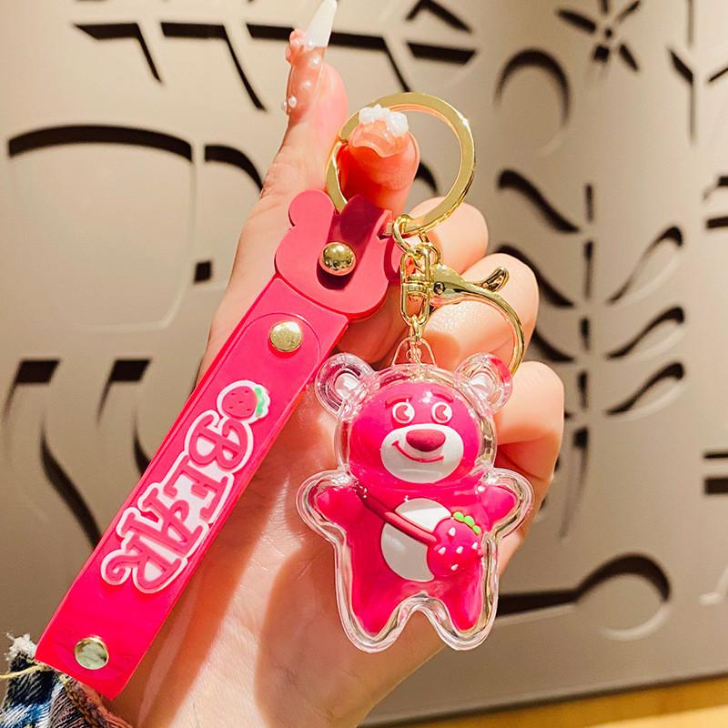 Акриловый брелок «Клубничный креативный медведь» Очаровательный мультяшный подарок для детей и друзей
Акриловый брелок «Клубничный креативный медведь» Очаровательный мультяшный подарок для детей и друзей