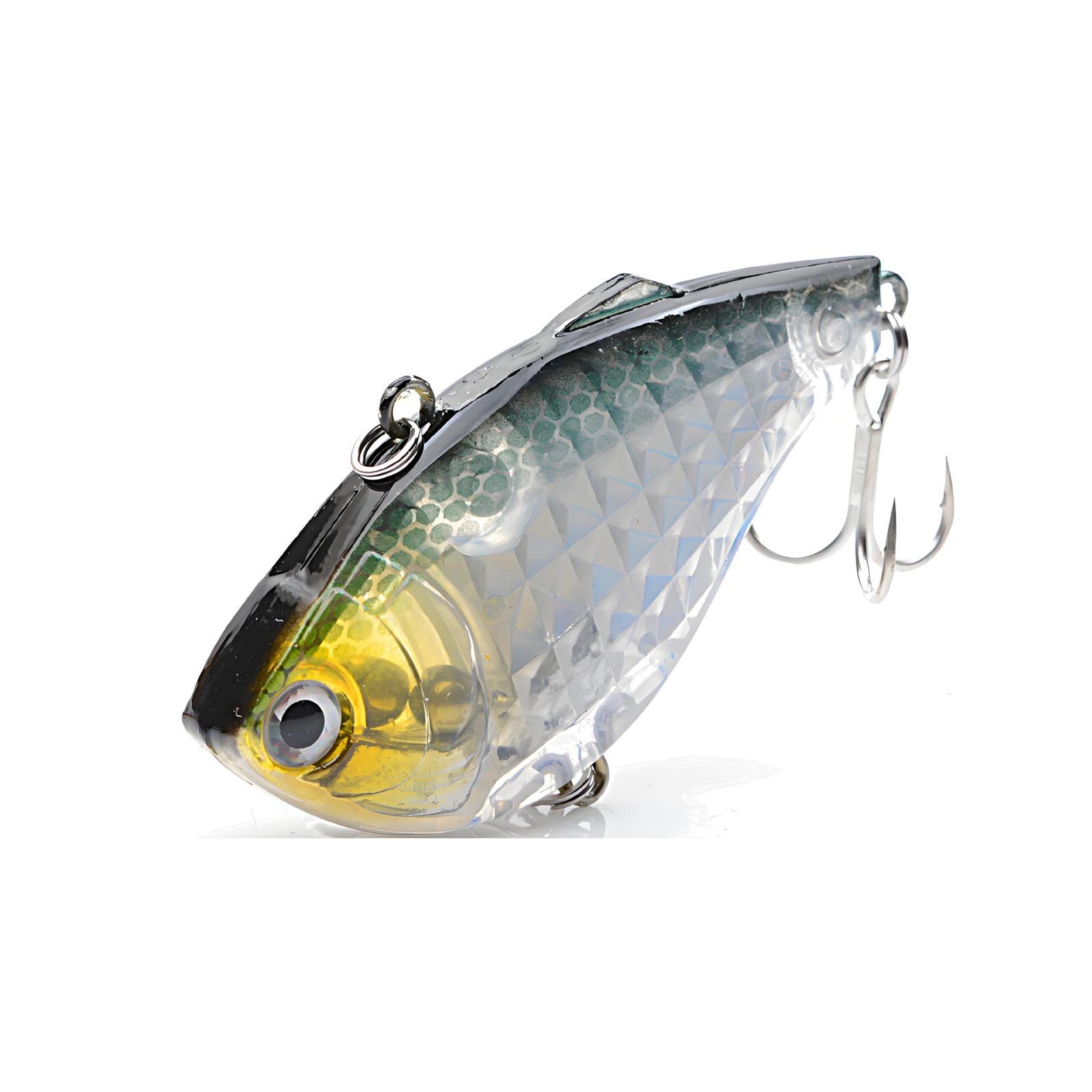 Artificial Hard Rattles Vibration Bass Sinking Crank Wobbler 6CM 15.3G VIB Fishing Lipless Crankbait one size
Artificial Hard Rattles Vibration Bass Sinking Crank Wobbler 6CM 15.3G VIB Fishing Lipless Crankbait one size