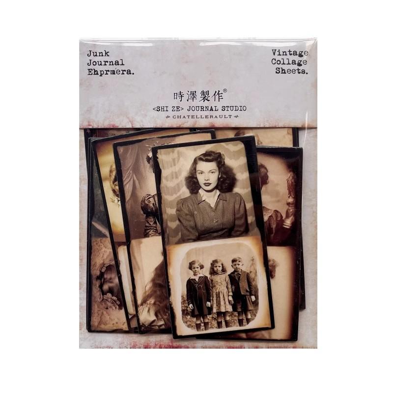 Family Retro Character Photo Scrapbook Decoration Collage Material Thick Card Without Adhesive Backing
Family Retro Character Photo Scrapbook Decoration Collage Material Thick Card Without Adhesive Backing