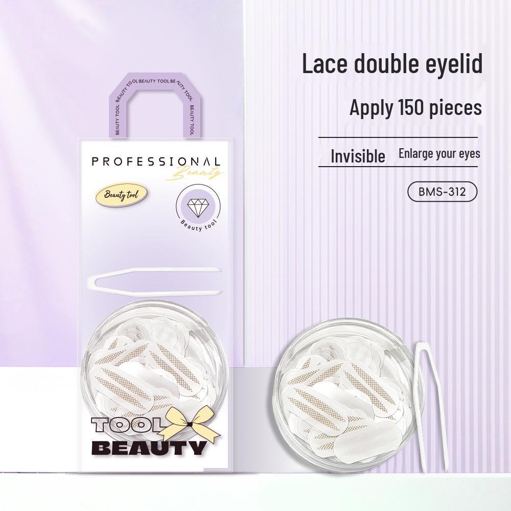 Invisible Lace Eyelid Tape - 150 Self-Adhesive Pieces for Single Eyelids, No Glue Needed.
Invisible Lace Eyelid Tape - 150 Self-Adhesive Pieces for Single Eyelids, No Glue Needed.