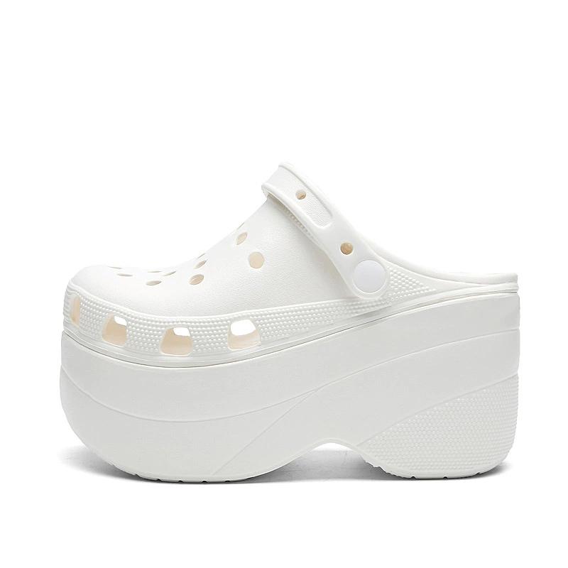 Женские тапочки на высокой платформе, модная садовая обувь, женские тапочки, сандалии из ЭВА на толстой подошве, летние тапочки для девочек 35 белый
Женские тапочки на высокой платформе, модная садовая обувь, женские тапочки, сандалии из ЭВА на толстой подошве, летние тапочки для девочек 35 белый