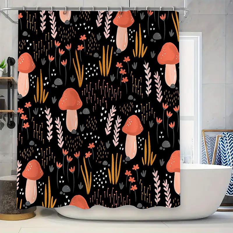 Mushroom Shower Curtain Botanical Forest Nature Home Decor Waterproof Bathroom Set Vintage Floral Cottagecore Aesthetic W60H190(CM)-1 Pcs
Mushroom Shower Curtain Botanical Forest Nature Home Decor Waterproof Bathroom Set Vintage Floral Cottagecore Aesthetic W60H190(CM)-1 Pcs