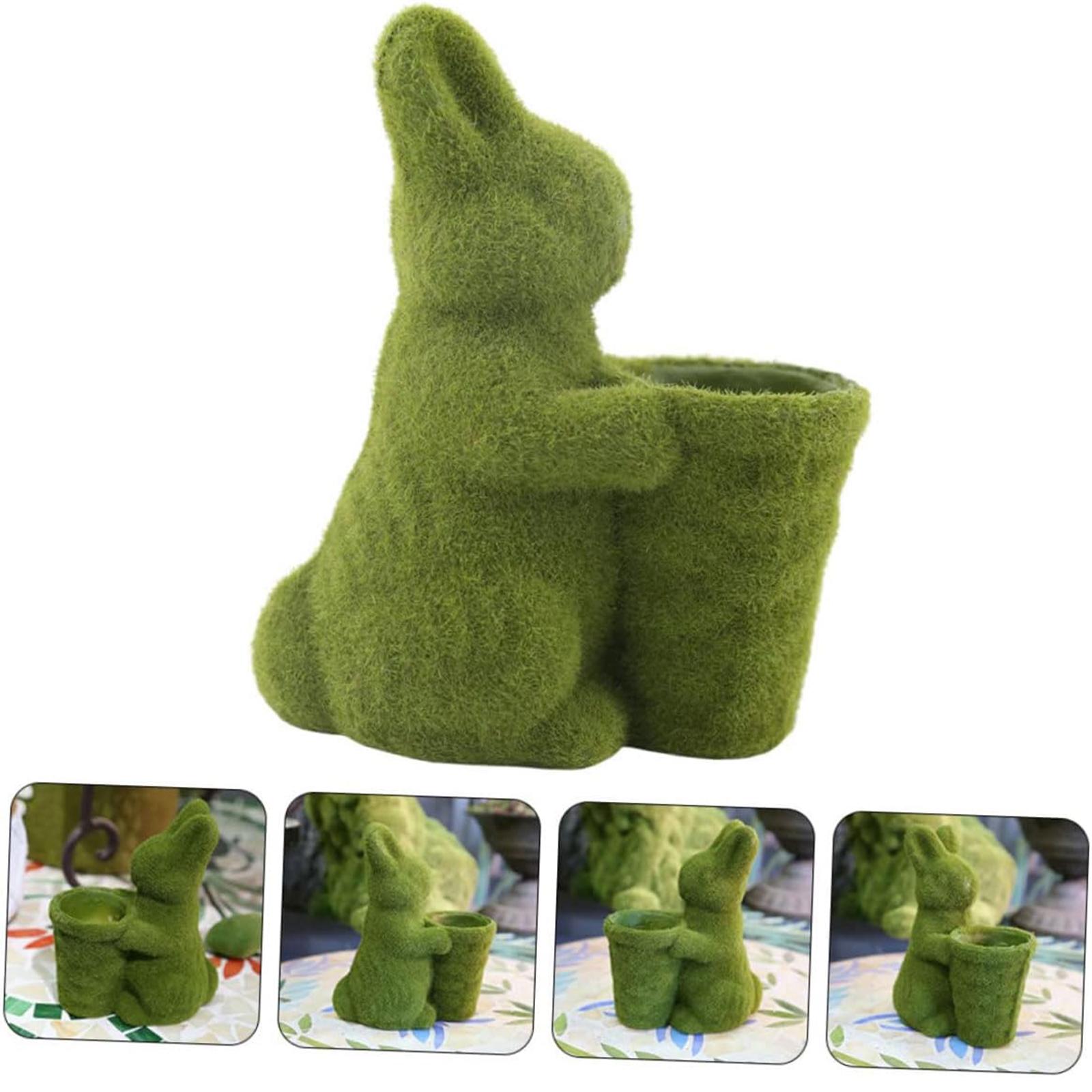 Flocked Decorative Bunny Planter Pot Cute Easter Flower Pot For Home Garden Patio Desk Decor Unique Design One Size
Flocked Decorative Bunny Planter Pot Cute Easter Flower Pot For Home Garden Patio Desk Decor Unique Design One Size