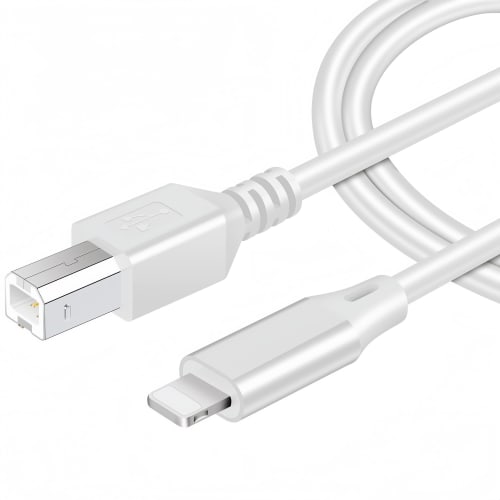 QIMIAOUS Lighting OTG MIDI Cable, USB Type B Cable, Compatible with Select iPhones, iPads, and iPhones, for Electronic Musical Instruments, Pianos, MI
QIMIAOUS Lighting OTG MIDI Cable, USB Type B Cable, Compatible with Select iPhones, iPads, and iPhones, for Electronic Musical Instruments, Pianos, MI