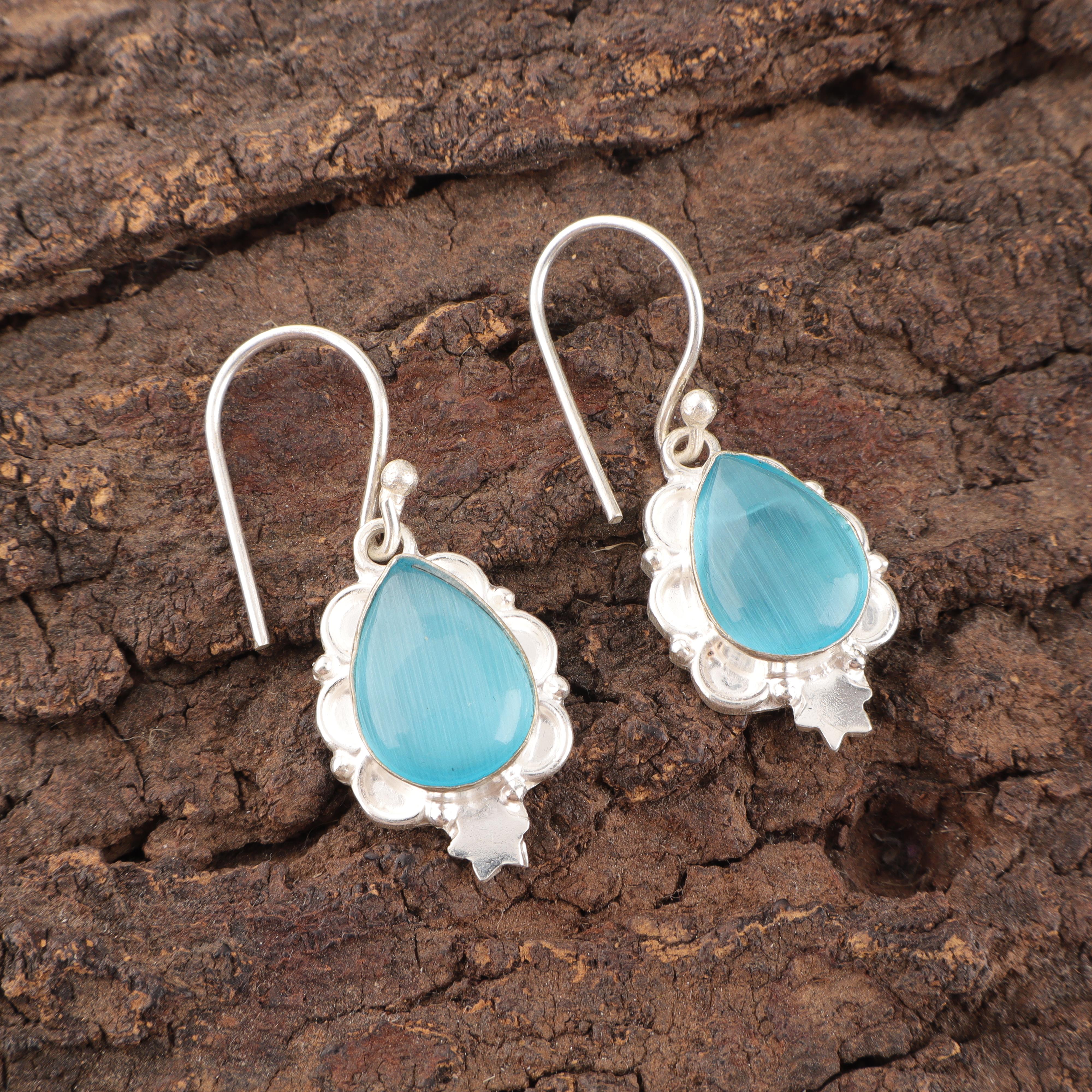 Blue Cat s Eye 925 Solid Sterling Silver Earrings, Handmade Gemstone Earrings Jewelry, Gifts For Wife Brand New Earrings 1.6 Inches синій
Blue Cat s Eye 925 Solid Sterling Silver Earrings, Handmade Gemstone Earrings Jewelry, Gifts For Wife Brand New Earrings 1.6 Inches синій