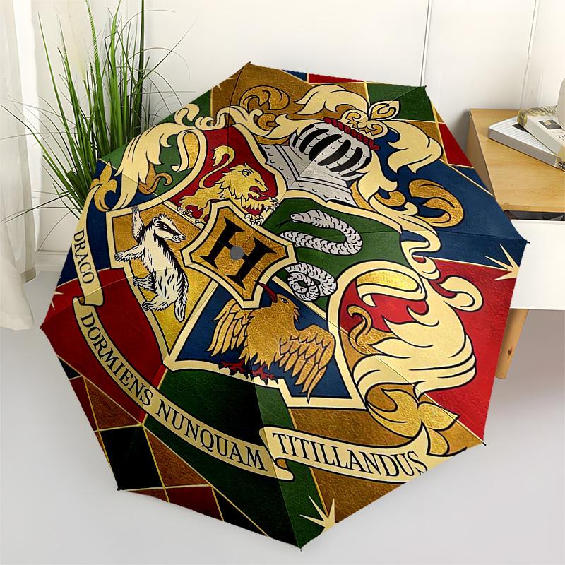 1pc Hogwarts Crest Umbrella with Plastic Handle,Suitable for All Seasons Travel Outdoor Multi-functional UmbrellaDCS280
1pc Hogwarts Crest Umbrella with Plastic Handle,Suitable for All Seasons Travel Outdoor Multi-functional UmbrellaDCS280