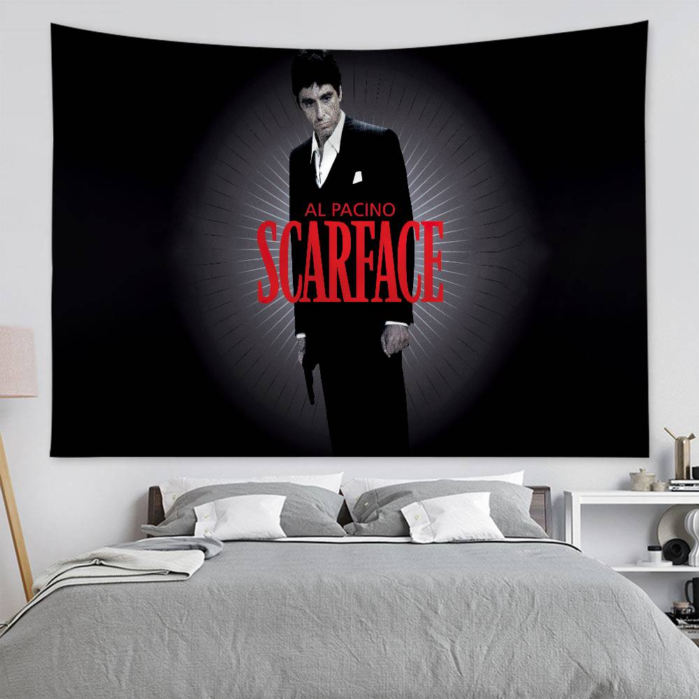 Classic Movie SScarface Anime Tapestry Hippie Flower Wall Carpets Dorm Decor Wall Hanging Home Decor 74x94cm(29x37in)
Classic Movie SScarface Anime Tapestry Hippie Flower Wall Carpets Dorm Decor Wall Hanging Home Decor 74x94cm(29x37in)