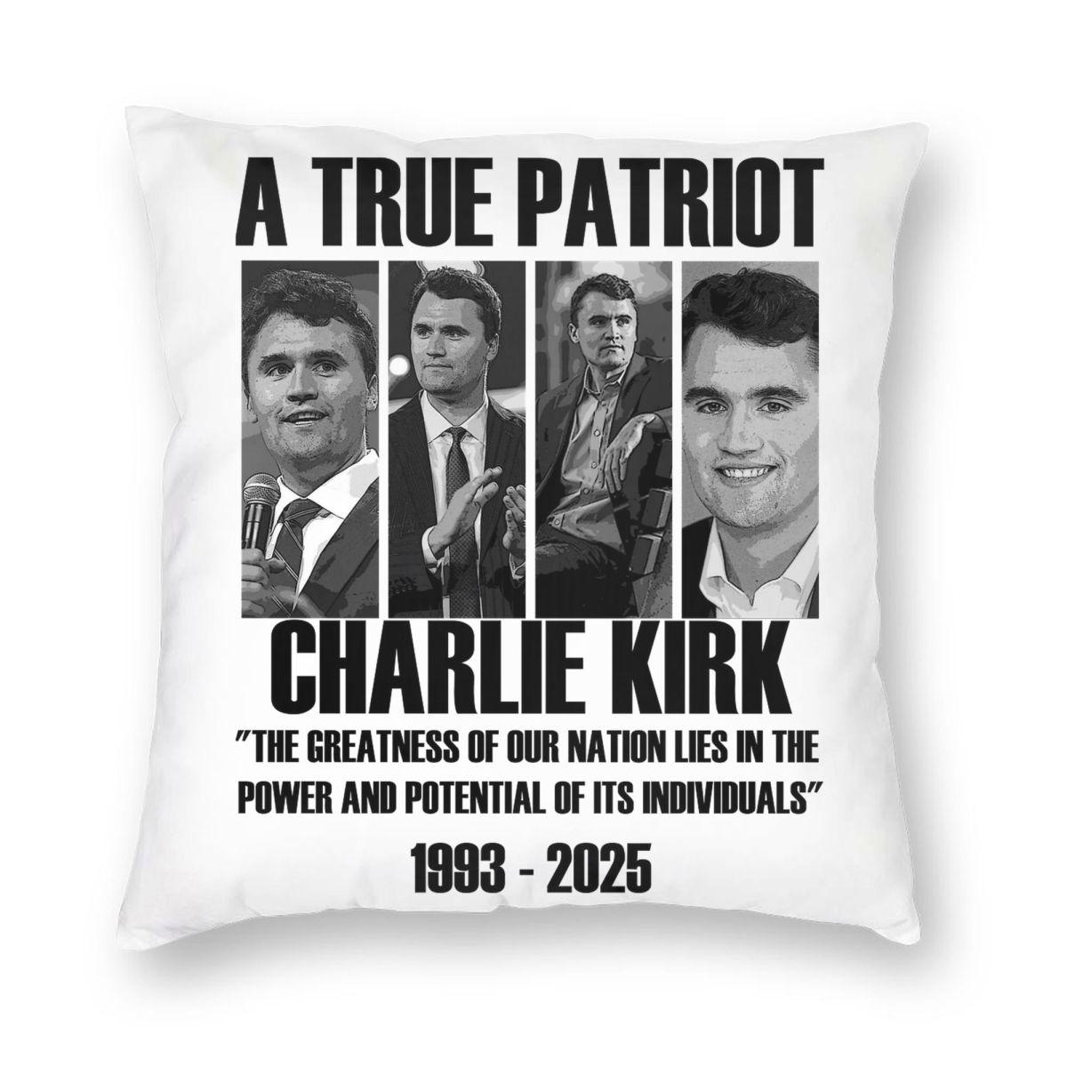 Charlie Kirk Legends Never Die Pillowcase Printing Polyester Cushion Cover Gift Throw Pillow Case Cover Home Dropshipping 18 12x12Inch
Charlie Kirk Legends Never Die Pillowcase Printing Polyester Cushion Cover Gift Throw Pillow Case Cover Home Dropshipping 18 12x12Inch